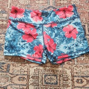 IAB MFG tropical athletic compression short, size small